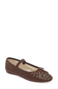 ���t���[ �����_�� ���f�B�[�X �V���[�Y �p���v�X Loefflerandalleonie Mary Jane Ballet Flat Espresso