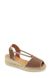 �g�j�[�|���Y ���f�B�[�X �V���[�Y �T���_�� Toni Pons Bilda Espadrille Wedge Sandal Taupe �g�[�v