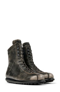 �J���y�[�� ���f�B�[�X �V���[�Y �u�[�c�E���C���u�[�c Camper Ariel Boxing Boot Black �u���b�N