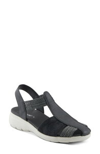 �t���N�T�X ���f�B�[�X �V���[�Y �q�[�� �T���_�� Flexus by Spring Step Damair Slingback Sandal Black �u���b�N