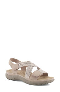 �t���N�T�X ���f�B�[�X �V���[�Y �q�[�� �T���_�� Flexus by Spring Step Crossbeam Sandal Blush �u���b�V��