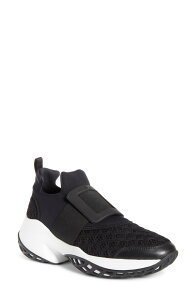 ���W�F�E���B���B�G ���f�B�[�X �V���[�Y �X�j�[�J�[ Roger Vivier Viv Run Slip-On Sneaker Black �u���b�N