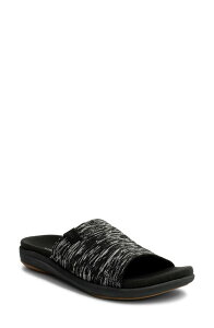 �����B�^���C�� ���f�B�[�X �V���[�Y �T���_�� Revitalign Vanessa Slide Sandal Black �u���b�N