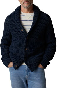 �t�@���e�B �����Y �A�E�^�[ �p�[�J�[�E�X�E�F�b�g �R�b�g�� �J�[�f�B�K�� Faherty Pima Cotton Cardigan Playa Navy �l�C�r�[
