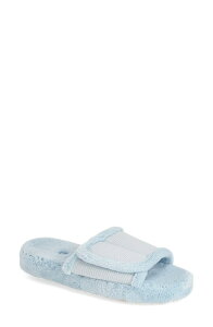 �G�C�R�[�� ���f�B�[�X �V���[�Y �T���_�� Acorn Waffle Spa Slide Slipper Powder Blue �u���[