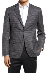 �W�F�C�r�[ �u���b�`�Y �����Y �A�E�^�[ �W���P�b�g�E�u���]�� �E�[�� �R�[�g JBritches Check Wool Sport Coat Dark Taupe �g�[�v