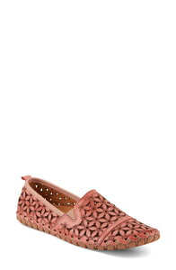 �X�v�����O�X�e�b�v ���f�B�[�X �V���[�Y �p���v�X Spring Step Flowerflow Flat Salmon �T�[����