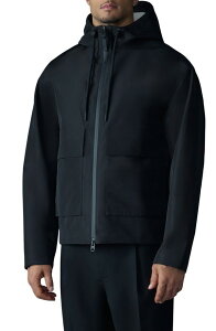 �}�b�J�[�W�� �����Y �A�E�^�[ �W���P�b�g�E�u���]�� �R�[�g Mackageric Hooded Raincoat Black-Trench �u���b�N