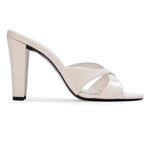 �u���b�N�X�G�[�h�X�^�W�I ���f�B�[�X �V���[�Y �T���_�� BLACK SUEDE STUDIO Aika 95 Mule Coconut Patent Leather