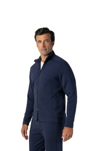 ���o�[�g �^���{�b�g �����Y �A�E�^�[ �p�[�J�[�E�X�E�F�b�g �W���P�b�g Robertalbott Evans Track Jacket Navy �l�C�r�[