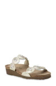 �i�I�g ���f�B�[�X �V���[�Y �q�[�� �T���_�� Naot Hailey Slide Sandal Radiant Gold Leather �S�[���h