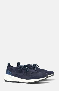 �X�J���b�\ ���f�B�[�X �V���[�Y �X�j�[�J�[ SCAROSSO Robin Sneakers Blue - Knit �u���[