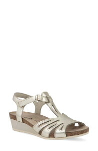 �i�I�g ���f�B�[�X �V���[�Y �T���_�� Naot Starlet Wedge Sandal Gold Radiant Leather �S�[���h