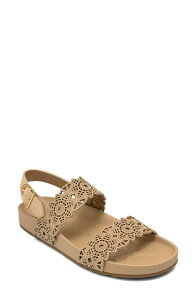 �G�A���\�[���Y ���f�B�[�X �V���[�Y �T���_�� Aerosoles Lily Perforated Slingback Sandal Beige Bisque Perfx Nubuck �x�[�W��