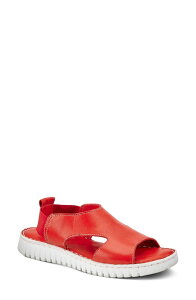 �X�v�����O�X�e�b�v ���f�B�[�X �V���[�Y �q�[�� �T���_�� Spring Step Abadessa Slingback Sandal Red ���b�h