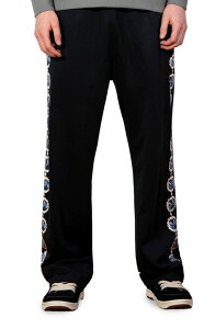 �v���W���[�Y �����Y �{�g���X �J�W���A���p���c �g���b�N�p���c PLEASURES x Richard Bernstein Mythic Hope Track Pants Black �u���b�N