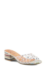 �X�v�����O�X�e�b�v ���f�B�[�X �V���[�Y �q�[�� �T���_�� L'Artiste by Spring Step Ontherox Embellished Sandal Camel Multi �L������