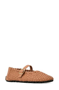 �A�N�A�^���A ���f�B�[�X �V���[�Y �X���b�|���E���[�t�@�[ Aquatalia Quello Wateresistant Mary Jane Flat Clay Nappa