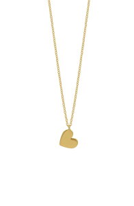 �{�j�[ �����B ���f�B�[�X �A�N�Z�T���[ �l�b�N���X�E�`���[�J�[ �~�j ���[�X Bony Levy 14K Gold Mini Heart Pendant Necklace 14Ky �S�[���h