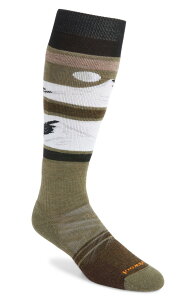 �X�}�[�g�E�[�� �����Y �A���_�[�E�F�A �C�� Smartwool Ski Full Cushion Merino Wool Blend Over the Calf Socks Winter Moss