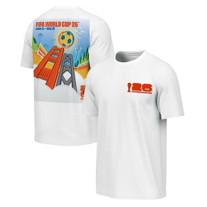 �A�E�^�[�X�^�b�t �����Y �g�b�v�X T�V���c �O���t�B�b�N Men's Outerstuff White 2026 FIFA World Cup San Francisco Host City Poster Graphic T-Shirt White �z���C�g