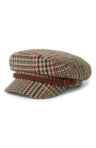 �u���N�X�g�� ���f�B�[�X �A�N�Z�T���[ �X�q �L���b�v Brixton Gender Inclusive Fiddler Cap Sand/Adrenaline Rush/Green �O���[��