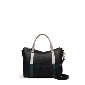 ���h���[ ���f�B�[�X �o�b�O Radley Waterloo Way Small Ziptop Satchel Bag Black �u���b�N
