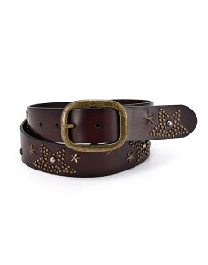 �I�[���h�g�����h ���f�B�[�X �A�N�Z�T���[ �x���g ���U�[ OLD TREND Glory Genuine Leather Star Studded Heritage Belt Brown �u���E��