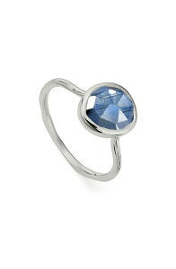���j�J���B�i�_�[ ���f�B�[�X �A�N�Z�T���[ �w�� Monica Vinader Siren Stacking Ring Silver/ Kyanite �V���o�[