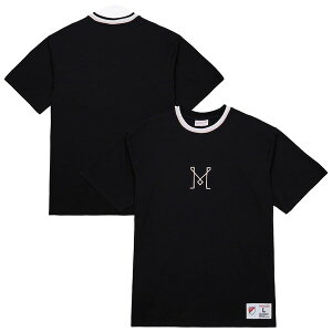 �~�b�`�F��&�l�X �����Y �g�b�v�X T�V���c Mitchell & Ness Black Inter Miami CF Playmaker T-Shirt Black �u���b�N