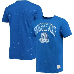 ���g���u�����h �����Y �g�b�v�X T�V���c Men's Original Retro Brand Royal Tennessee State Tigers Bleach Splatter T-Shirt Royal �A�j�}��