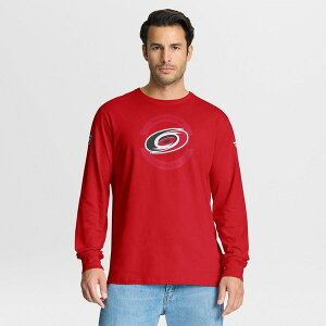 �t�@�i�e�B�N�X �����Y �g�b�v�X T�V���c Men's Fanatics Red Carolina Hurricanes Authentic Property Of Practice Long Sleeve T-Shirt Red ���b�h