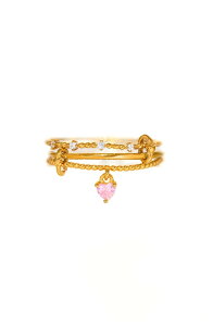 �K�[�� �Y�N���[ ���f�B�[�X �A�N�Z�T���[ �w�� Girls Crew Love Connection Ringold �S�[���h