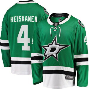 �t�@�i�e�B�N�X �����Y �g�b�v�X �V���c �W���[�W�[ Men's Fanatics Branded Miro Heiskanen Kelly Green Dallastars Home Premier Breakaway Player Jersey Kelly Green �O���[��