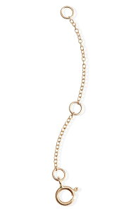 �]�[�V�b�R ���f�B�[�X �A�N�Z�T���[ �l�b�N���X�E�`���[�J�[ ���[�X Zo Chicco 2-Inch Necklacextender 14K Yellow Gold �C�G���[