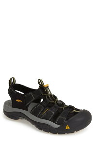 �L�[�� �����Y �V���[�Y �T���_�� KEEN 'Newport H2' Sandal Black �u���b�N
