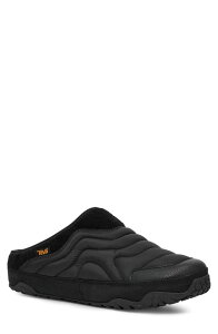 �e�o �����Y �V���[�Y �T���_�� �L���e�B���O Teva ReEmber Terrain Quilted Mule Black �u���b�N