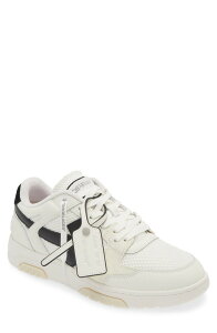 �I�t-�z���C�g �����Y �V���[�Y �X�j�[�J�[ Off-White Slim Out office Low Top Sneaker White - Black �z���C�g