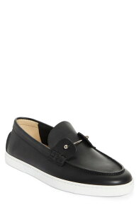 �N���X�`�����E���u�^�� �����Y �V���[�Y �X���b�|���E���[�t�@�[ Christian Louboutin Chambeliboat Flat Loafer Bk01-Black �u���b�N