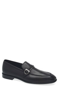 �y���������z �t�F���K�� �����Y �X���b�|���E���[�t�@�[ �V���[�Y Terence Apron Toe Loafer Nero Nero Nero