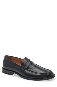 �A���[���K�V�[ �����Y �V���[�Y �X���b�|���E���[�t�@�[ OUR LEGACY Lightweight Loafer True Dyed Black Leather �u���b�N