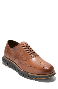 �R�[���n�[�� �����Y �V���[�Y �I�b�N�X�t�H�[�h �E�B���O�`�b�v Cole Haan ZeroGrand Remastered Wingtip Oxford British Tan/ Java �^��
