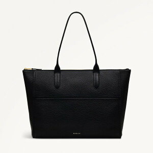 ���h���[ ���f�B�[�X �o�b�O Radley Oak Street Medium Ziptop Tote Bag Black �u���b�N