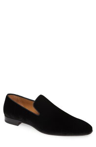 �N���X�`�����E���u�^�� �����Y �V���[�Y �X���b�|���E���[�t�@�[ �x���x�b�g Christian Louboutin Dandelion Velvet Venetian Loafer Black Velvet �u���b�N