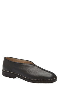 �����[�� �����Y �V���[�Y �X���b�|���E���[�t�@�[ �N���[�v Lemaire Piped Crepe Slipper Loafer Dark Brown �u���E��