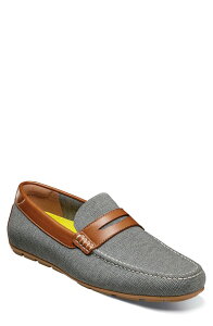 �t���[�V���C�� �����Y �V���[�Y �X���b�|���E���[�t�@�[ �j�b�g Florsheimotor Knit Driving Loafer Gray Multi �O���[