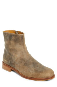�R�����E�v���W�F�N�c �����Y �V���[�Y �u�[�c�E���C���u�[�c ���U�[ Common Projects Waxed Leather Zip Bootaupe �g�[�v
