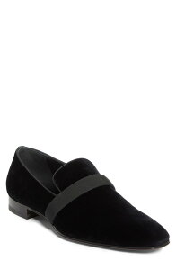 �N���X�`�����E���u�^�� �����Y �V���[�Y �X���b�|���E���[�t�@�[ Christian Louboutin Dandy Deco Velour Venetian Loafer Black �u���b�N