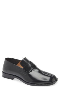 �}���^���}���W�F�� �����Y �V���[�Y �X���b�|���E���[�t�@�[ Maison Margiela Tabi Babouche Loafer Black �u���b�N