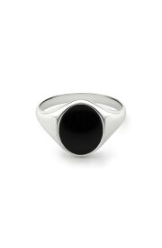 ミアンサイ レディース アクセサリー 指輪 Miansai Heritage Ring Sterling Silver/ Black ブラック